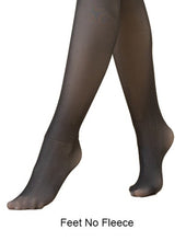 Load image into Gallery viewer, Nude Color Thermal Fleece Tights