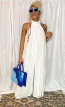 Load image into Gallery viewer, Off White High Band Long Jumpsuit
